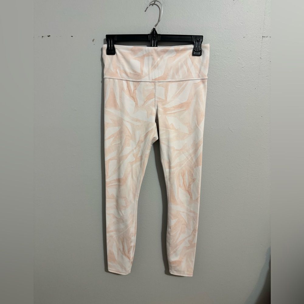 Athleta Pink Patterned Leggings
